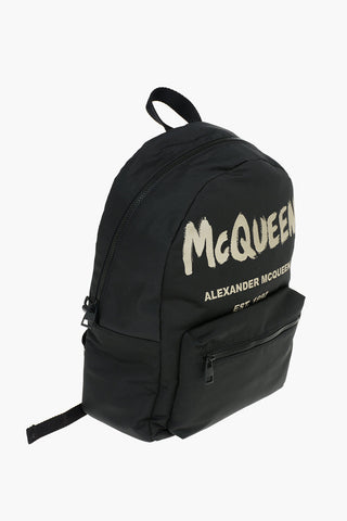 Stoff Rucksack METROPOLITAN GRAFFITI Mit Logodruck