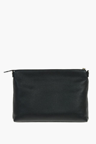 Hammered Leather EYES Crossbody Bag