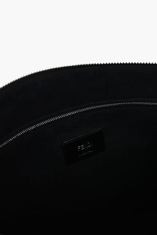 Hammered Leather EYES Crossbody Bag