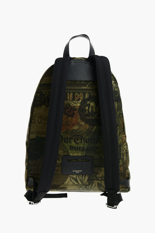 Zaino IP in Nylon Stampa ABSTRACT DOLLAR