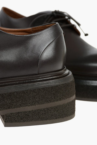 Leather ZUCCONE Derby Shoes with Chunky Sole