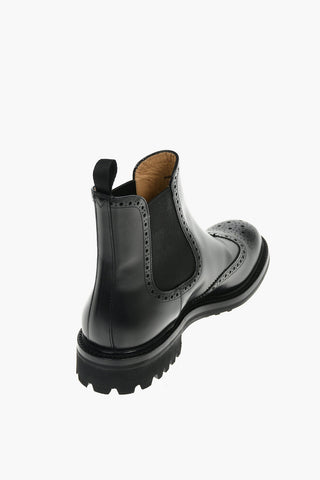 Dovetail Full-borgue Leather AURA LW Chelsea Booties