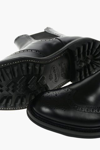 Dovetail Full-borgue Leather AURA LW Chelsea Booties