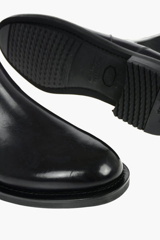 Leather NONO Chelsea Boots with Embossed Logo