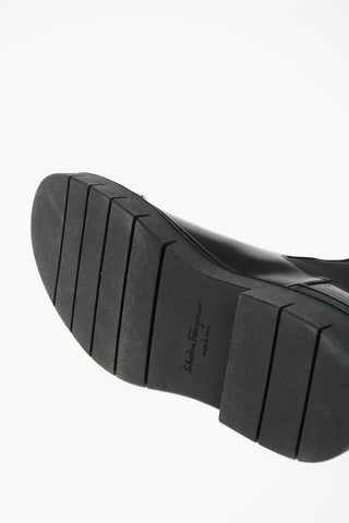 Leather NANTES Chelsea Boots with Logoed Chunky Sole