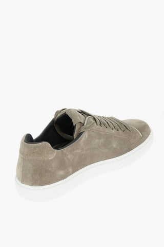 Sneakers BOLAND in Suede con Logo Inciso