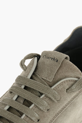 Sneakers BOLAND in Suede con Logo Inciso