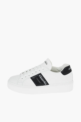 Soft Leather MACH 3 Sneakers with Debossed Logo