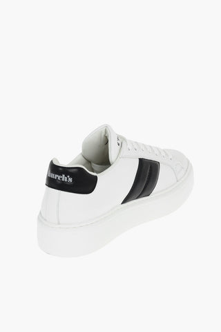 Soft Leather MACH 3 Sneakers with Debossed Logo