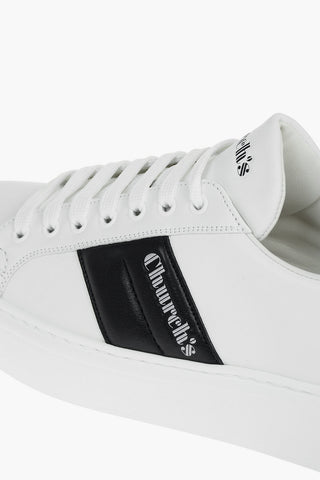 Soft Leather MACH 3 Sneakers with Debossed Logo
