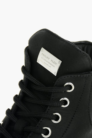 Nabuck THE HUNTER Lace-up Combat Boots with See-through Lug Sole