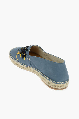 Embroidered Canvas PAULA'S IBIZA Espadrilles with Rope-lined Sole