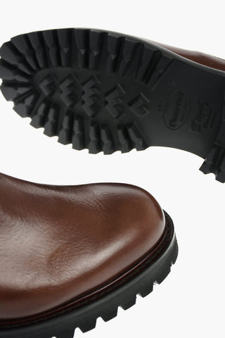 Grained Soft Leather CORNWOOD 2 Chelsea Boots with Cleated Sole