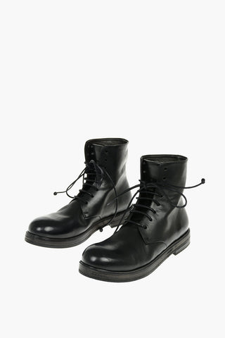Leather ZUCCA Lace-up Ankle Boots