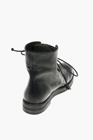 Leather ZUCCA Lace-up Ankle Boots