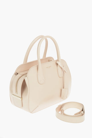 Palmellato Leather LA PRIMA Boston bag with Removable Shoulder Strap