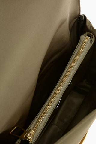 LOVE Crossbody Bag With Chain And Embossed Lettering