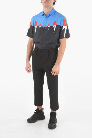 Double-pleated LOOSE TAPERED FIT Low-Rise Pants