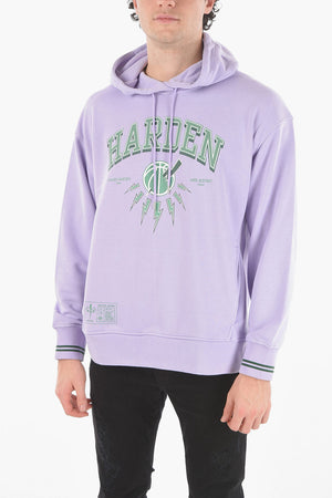 JAMES HARDEN x NEIL BARRETT Easy Fit Sweatshirt mit Kapuze und bedrucktem Logo