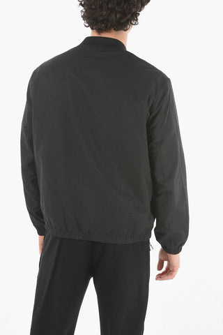 Reversible CRAZY BOLTS Nylon Bomber Jacket