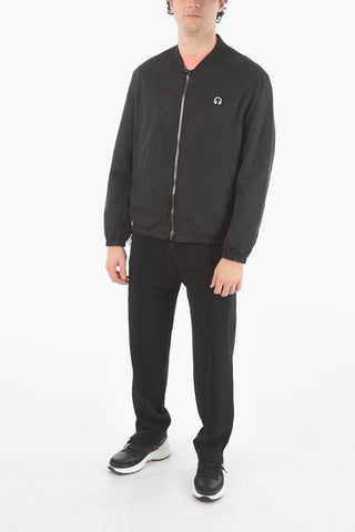 Reversible CRAZY BOLTS Nylon Bomber Jacket