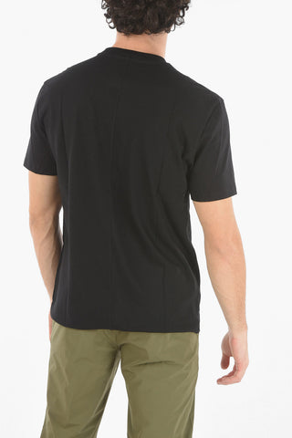 Slim Fit  Printed Crew Neck MIRRORED BOLT T-Shirt
