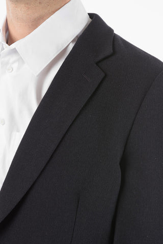 2 Buttons Single Breasted Unlined Wool Blazer