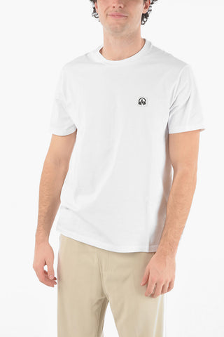 Slim Fit MUSIC BOLT T-Shirt with Embroidered Logo