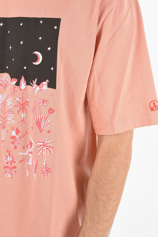 Printed DANCING IN THE MOONLIGHT Easy Fit T-Shirt