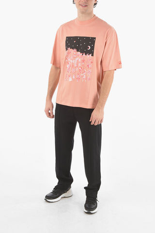 Printed DANCING IN THE MOONLIGHT Easy Fit T-Shirt