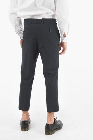Double-pleated LOOSE TAPERED Low-Rise Pants