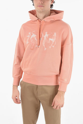 Baggy BLURRED DANCERS Cotton Hoodie