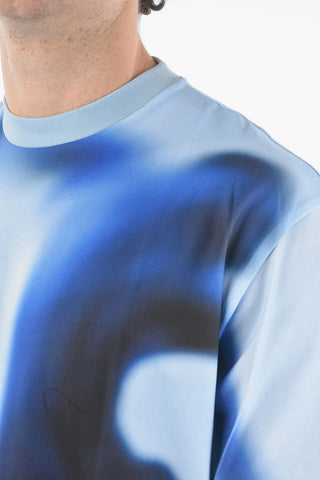 T-Shirt Girocollo BLURRED DANCERS in Cotone