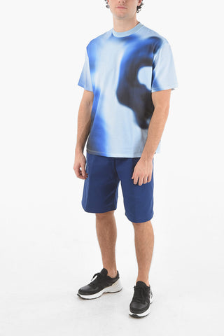 T-Shirt Girocollo BLURRED DANCERS in Cotone