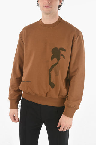 Felpa Easy Fit BLURRED DANCER con Stampa