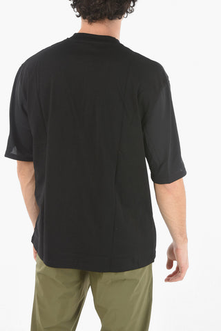 T-Shirt MUSIC BOLT VARSITY mit kontrastierenden Streifen