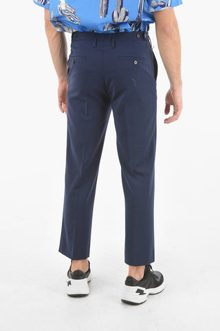 Pantaloni TUBE REGULAR RISE con Piega Frontale