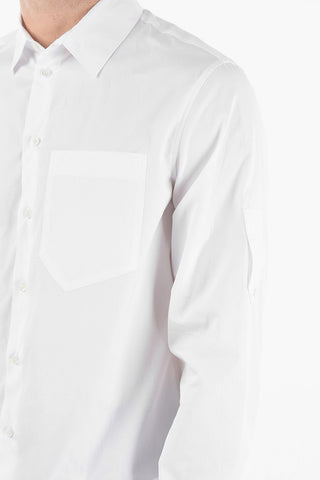 Camicia WORKWEAR HYBRID con Collo Francese e Taschino