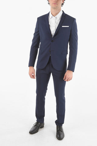 Abito Gessato FITTED SLIM con Rever Classico