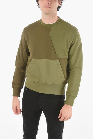 Felpa Slim Fit SHADES OF COLOUR BLOCKING Con 3 Tasche