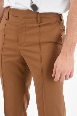 Pantaloni TUBE REGULAR RISE con Piega Frontale