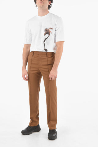 Pantaloni TUBE REGULAR RISE con Piega Frontale