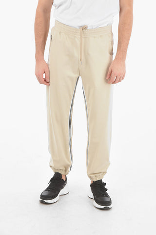 Pantaloni Joggers SLIM LOW RISE a Righe Regimental
