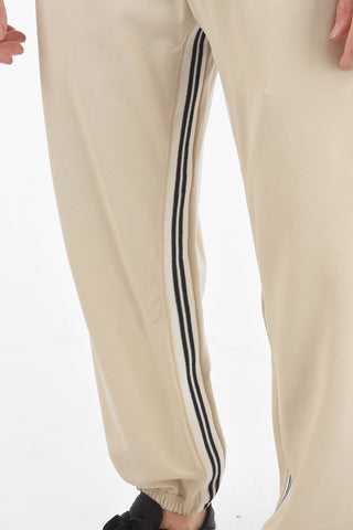Pantaloni Joggers SLIM LOW RISE a Righe Regimental