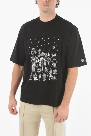 Printed DANCING IN THE MOONLIGHT Easy Fit T-Shirt