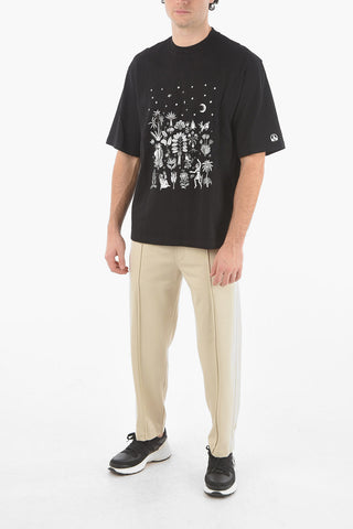 Printed DANCING IN THE MOONLIGHT Easy Fit T-Shirt