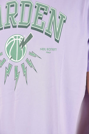 JAMES HARDEN x NEIL BARRETT Rundhals-T-Shirt mit bedrucktem Logo