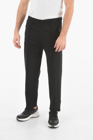 Zipped Ankle SLIM FIT Low-Rise Sweatpants