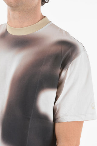 T-Shirt Girocollo BLURRED DANCERS in Cotone