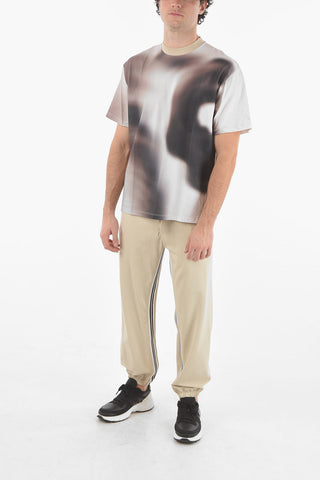 T-Shirt Girocollo BLURRED DANCERS in Cotone